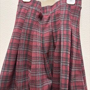 Zara plaid skirt